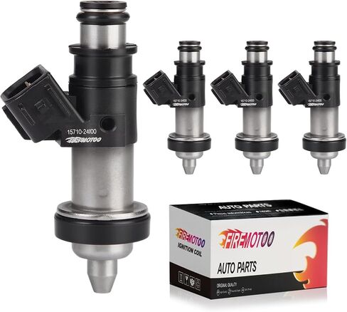 Fuel Injectors Pack of 4 1 Holes Compatible with Suzuki Hayabusa GSX1300R GSX1300RZ 1999-2007 GSX-R600 GSX-R600Z 2001-2003 GSX-R750 2000-2003 GSX-R1000 2001-2002 THROTTLE BODY HOSE/JOINT in Saudi Arabia