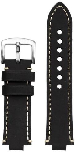 Convex Mouth Wristband For ORIS Diving AQUIS 733 7730 7740 Men's Watch Strap in Kuwait