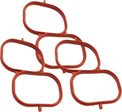 Intake Manifold Gasket,Fuel Injection Plenum Gasket Compatible with Lexus ES350 RX350 RX450h for Toyota Avalon,for Camry,for RAV4,for Sienna,for Venza,for Highlander 2005-2018 (Red, 3pcs) in Saudi Arabia