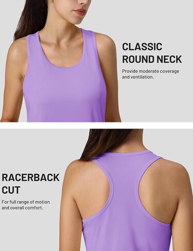 MAGCOMSEN Women's Athletic Racerback Tank Tops Quick Dry Racer Back Workout Tanks Moisture Wicking Upf50 Exercise 3 Pack in Saudi Arabia