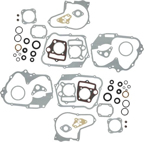 2 Pack 125cc 54mm Bore Cylinder Gasket Kit, Chinese Engine Head Stator Clutch Intake Gasket Compatible with 110cc 125cc Engine ATV Dirt Bike Go Kart Quad 4 Wheeler Dune Buggy (1P54FMH 1P54FMI) in Saudi Arabia
