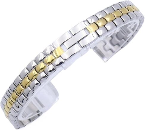 Watch Strap Stainless Steel Durable Metal Replacement Watch Band Unisex Wristband in Kuwait
