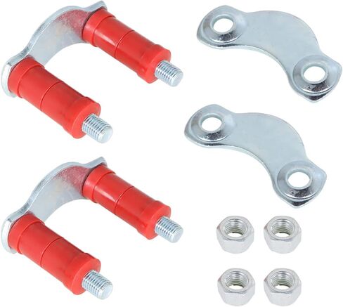 munirater Rear Leaf Polyurethane Shackle Kit Replacement for Belair 1956-1957 150 210 in Saudi Arabia
