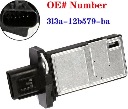 MAF Mass Air Flow Meter Sensor for 2011 2012 2013 F-150 2004-2010 AFH60M19 3L3A12B579BA 3L3A-12B579-BA in Saudi Arabia