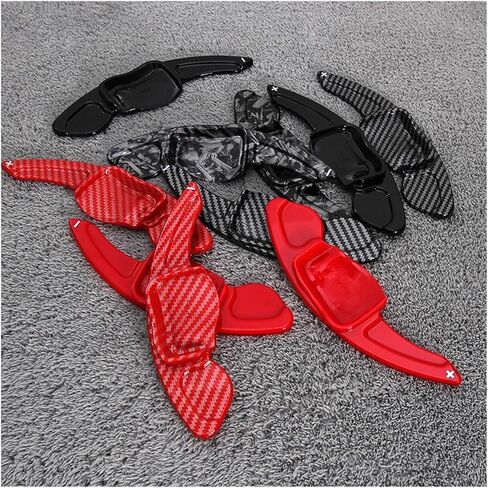 Fit for VW Fit for Golf 6 GTI MK6 GTI R Fit for Jetta MK5 CC Polo Car Steering Wheel Paddle Extension(Black) in Saudi Arabia