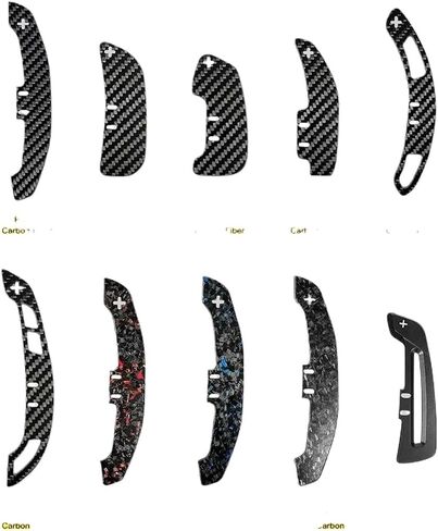 MC Carbon Fiber Pattern Magnetic Steering Wheel Paddle Shifters in Saudi Arabia