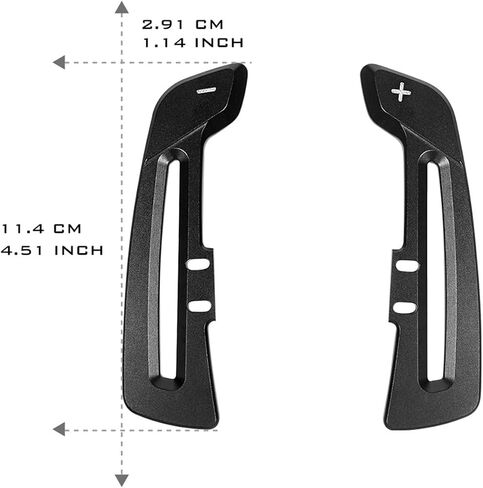MC Carbon Fiber Pattern Magnetic Steering Wheel Paddle Shifters in Saudi Arabia