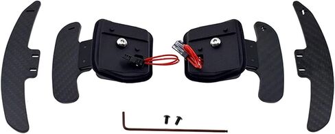 E90 M3 E92 M3 E93 M3 X5M X6M E70 E71 Carbon Fibre Steering Wheel Magnetic Paddle Shifters(Model 2) in Saudi Arabia
