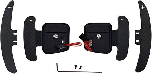 E90 M3 E92 M3 E93 M3 X5M X6M E70 E71 Carbon Fibre Steering Wheel Magnetic Paddle Shifters(Model 2) in Saudi Arabia