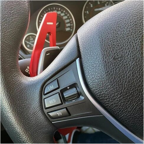 Car Steering Wheel Paddle Shifter Gear Shift Shifter Extension Series F30 F31 F15 F16 F25 F26(Blue) in Saudi Arabia