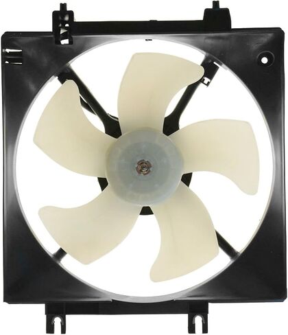 Right A/C Condenser Cooling Fan Assembly Passenger Side Compatible with 2005-2014 Subaru Legacy Outback SU3115116 in Saudi Arabia
