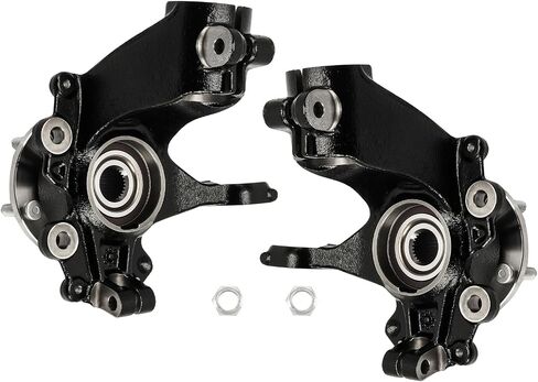KAX 2PCS Front Steering Knuckle & Wheel Bearing Hub Assembly Fit for Ford Focus 2012-2018, Passenger and Driver Side Replaces BR935005LK BR935006LK in Saudi Arabia