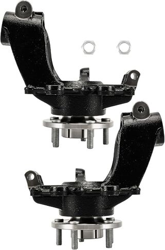 KAX 2PCS Front Steering Knuckle & Wheel Bearing Hub Assembly Fit for Ford Focus 2012-2018, Passenger and Driver Side Replaces BR935005LK BR935006LK in Saudi Arabia
