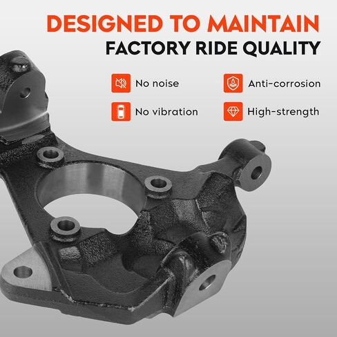 Front Left Right Steering Knuckle for Chevy Silverado GMC Sierra 1500 99-06, HD Classic 07, Suburban 1500 Tahoe Yukon 00-06, Avalanche 1500 02-06, Cadillac Escalade 02-06, ESV 03-06, EXT 02-06 in Saudi Arabia