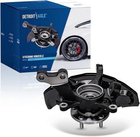 Detroit Axle - 2.4 لتر مقبل توجيه أمامي يمينه لعام 2007-2009 Toyota Camry 2008 ، Side Side Detering Deting & Wheel Bearing Presens in Saudi Arabia