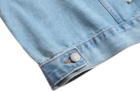 سترة رانم سي مين للرجال - سترة الدنيم غير الرسمية ذات الأكياس النحيفة ، وهي مثالية لركوب الأساليب والأنماط القديمة in Kuwait