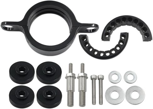 Upgrade CHR03A0 Driveshaft Center Support Bearing Carrier for Jeep WK2 Grand Cherokee 2011+ Fit for Dodge WD Durango 2011+ Replace Number 52853646AE 52853646AC 52853646AF (Black) in Saudi Arabia