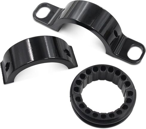 Upgrade CHR03A0 Driveshaft Center Support Bearing Carrier for Jeep WK2 Grand Cherokee 2011+ Fit for Dodge WD Durango 2011+ Replace Number 52853646AE 52853646AC 52853646AF (Black) in Saudi Arabia