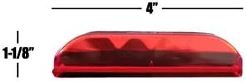 19 Series Thinline LED Marker/Clearance Red Diodes/Lens in Saudi Arabia