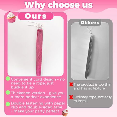 مراوح الورق الوردي الساخن معلقة الحلي - مجموعة من 9 ， زهور الزهور الورقية للجدار ، جميلة في زخارف الحفلات الوردي ، خلفية الأزهار للفصول الدراسية ， عيد ميلاد ، زفاف ، دش الطفل والمزيد in Kuwait