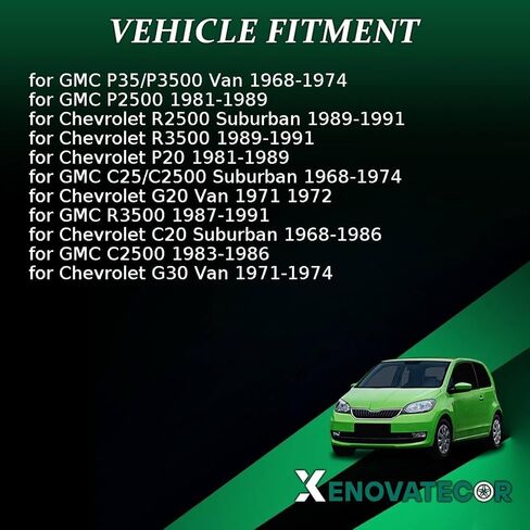 مجموعة عمود ذراع التحكم في التعليق لشيفروليه C30 G20 Van G30 C20 Pickup Suburban 1963 1964 1965 1966 1967 1968 1970 1970 1972 1973 1974 1975-1996 Front 1 Piece in Kuwait