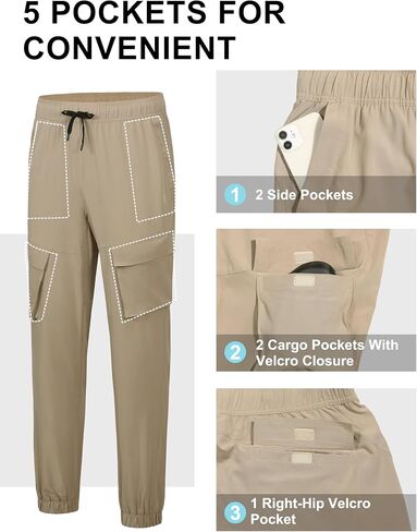 Mapamyumco Men's Sweatpants with 5 Pockets Athletic Traning Track Pants Joggers Running Workout Casual in Saudi Arabia