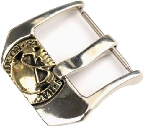 20mm 22mm 24mm Skull Head Retr Vintage Personality Bronze Buckle For PAM Big Watch Rubber Leather Strap Watchband Bracelet(20mm) in Saudi Arabia