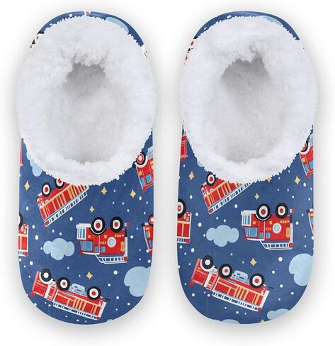 Boccsty Christmas Boys Girls House Slippers Halloween Skeleton Kids toddler Home Shoes Winter Indoor shoes XS-S in Saudi Arabia