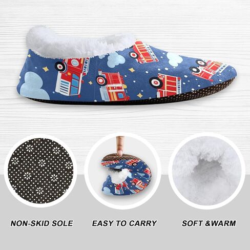 Boccsty Christmas Boys Girls House Slippers Halloween Skeleton Kids toddler Home Shoes Winter Indoor shoes XS-S in Saudi Arabia