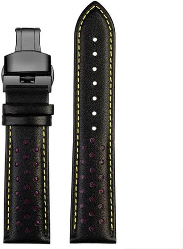 لسلسلة NBA Coint Leather Watch Band 22mm (Color 17) in Saudi Arabia
