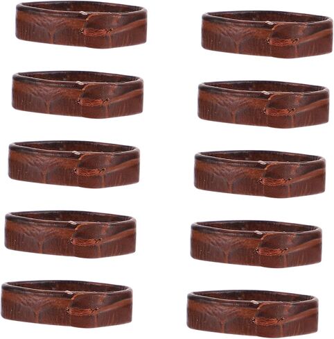 PartyKindom 10pcs Replacement Watch Strap Fasteners Veryfitpro Watch Bands Loop Retainer in Saudi Arabia