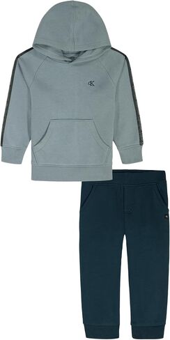 Calvin Klein Boys 2 Pc Hooded Jogger Set in Saudi Arabia