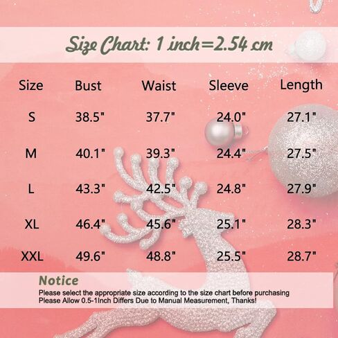 VILOVE Merry Christmas Sweatshirt Women Magical Christmas Shirt Christmas Lights Pullover Xmas Long Sleeve Tshirt in Kuwait