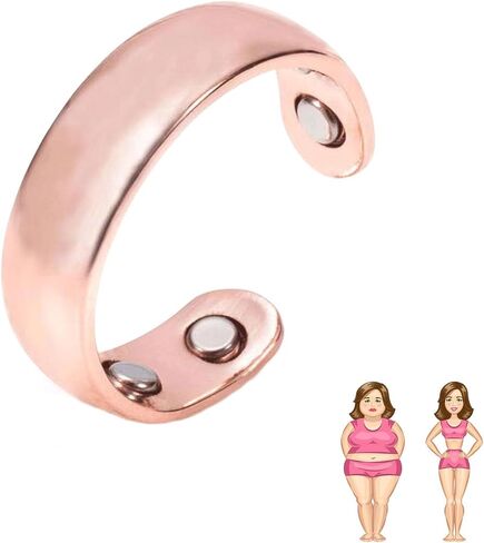 Vayro Ring, Original Mgntc Wellness Ring for Women and Men Stainless Steel Open Lightweight and Water-Resistant Rings in Saudi Arabia