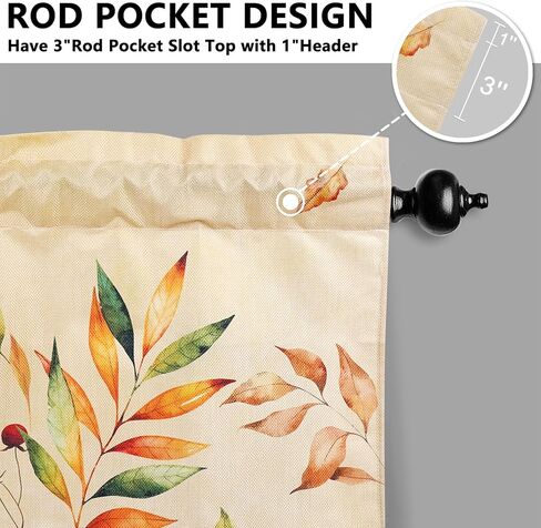 Miffrank Easter Kitchen Curtains and Valance Set of 3, Cute Spring Easter Bunny Kitchen Window Tier Curtains Farmhouse Window Valances Rod Pocket Panels for Holiday Home Decor in Saudi Arabia