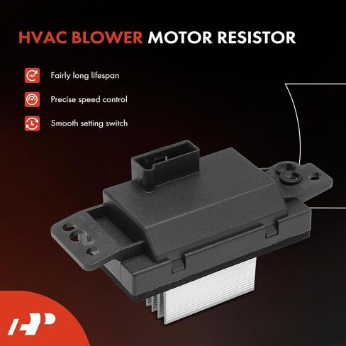 A-Premium HVAC Heater Blower Motor Resistor Compatible with Buick, Cadillac, Chevy, GMC, Oldsmobile, Pontiac & Saab Vehicles - Silverado 1500/2500/3500, Tahoe, Yukon, Rainier, Envoy, 9-7x - Front Side in Saudi Arabia