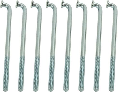 Mytee Products 4 Pack Heavy Duty Battery Hold Down Bolt - Battery Bolt Replaces FRT 06-17103-006, FRT0617103006, Genuine Newstar S-28104, S28104 in Saudi Arabia