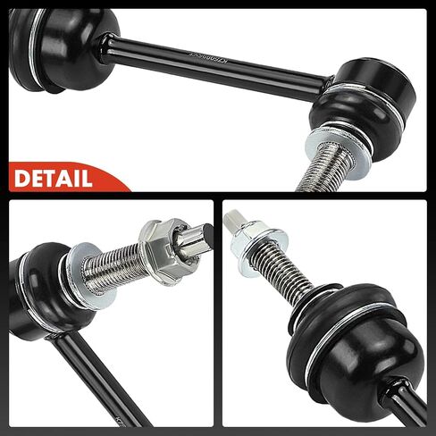 A-Premium 2 x [12MM] Front Sway Bar Links Stabilizer Bar Links, Compatible with Ram 1500 2019-2024 in Saudi Arabia