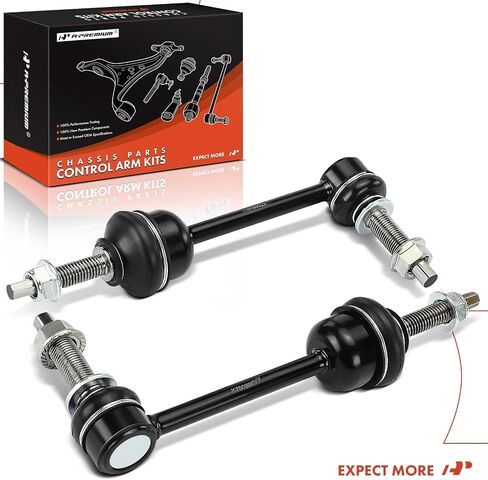 A-Premium 2 x [12MM] Front Sway Bar Links Stabilizer Bar Links, Compatible with Ram 1500 2019-2024 in Saudi Arabia