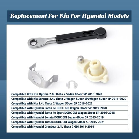 282312GGA0 VCM Repair Kit Replacement for KIA Optima 2016-2020 for Sorento 2015-2020 for Hyundai Santa Fe 2016-2020 for Tucson 2015-2021 Replace 28231-2GGA0 283992GGA0 28399-2GGA0 in Saudi Arabia