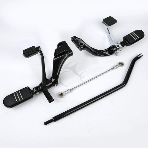 TCMT Footpegs ممتدة للوصول إلى الأمام مجموعة التحويل الناتجة عن Harley Sportster 1200 XL883 2014-2022 استبدال لـ 50700030 in Saudi Arabia
