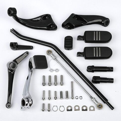 TCMT Footpegs ممتدة للوصول إلى الأمام مجموعة التحويل الناتجة عن Harley Sportster 1200 XL883 2014-2022 استبدال لـ 50700030 in Saudi Arabia