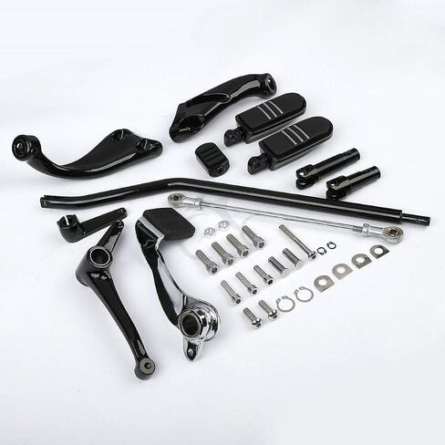 TCMT Footpegs ممتدة للوصول إلى الأمام مجموعة التحويل الناتجة عن Harley Sportster 1200 XL883 2014-2022 استبدال لـ 50700030 in Saudi Arabia