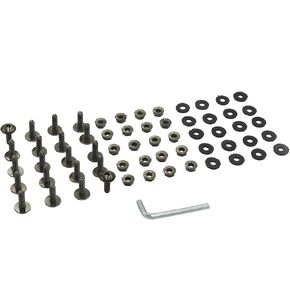 ATV Quad Plastic Body Fender M6 Bolt Washer & Nut 6mm x 20mm 50cc 70cc 125cc 150cc 200cc 250cc set of 20 in Kuwait