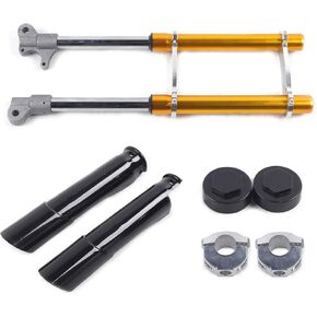 Front Fork Shocker, 49CC 2 Stroke Small Mini Fork Absorber Front Suspension Fork Shock for Off-Road Motorcycle Triple Dirt Pit Pro Trail Bike in Kuwait
