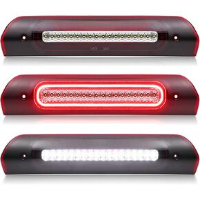 Smoke Lens LED 3rd Brake Light Compatible with 2002-2008 Ram1500 2003-2009 Ram2500 3500 third brake cargo lights 3rd Brake Lamp with Sealed foam gasket can be switched to F1-style Red Flash in Kuwait