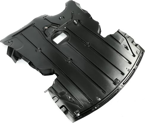 KUAFU Front Engine Splash Shield Compatible with 2006-2013 BMW 323i 325i 325xi 328i 328xi 330i 330xi 335i 335is 335xi 3.0L M3 4.0L Replacement for BM1228118 51757129341 Under Cover Shield PE Plastic in Saudi Arabia