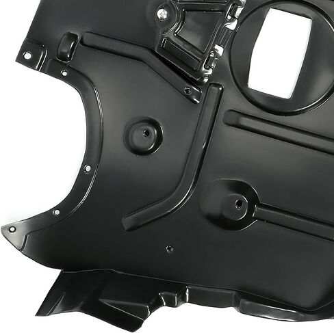 KUAFU Front Engine Splash Shield Compatible with 2006-2013 BMW 323i 325i 325xi 328i 328xi 330i 330xi 335i 335is 335xi 3.0L M3 4.0L Replacement for BM1228118 51757129341 Under Cover Shield PE Plastic in Saudi Arabia