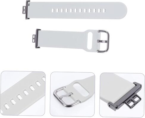 NUOBESTY Fitness Watchband for Fit Comfortable Replacement Belt Stylish Design for Sports Work Travel present for in Saudi Arabia