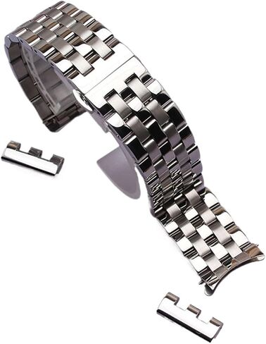 Watchbands Compatible With Wrist Watch Accessories Strap Bracelet Stainless Steel 16 18 19 20 21 22mm in Saudi Arabia